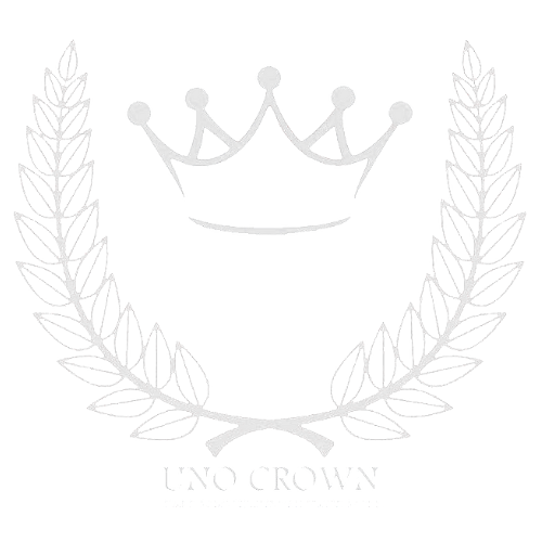 Unocrown Official Logo White